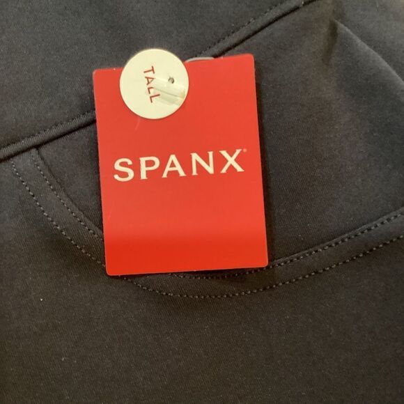 NWT Spanx The Perfect Pant Ankle 4-Pocket In Classic Navy 20202T Small Tall - Picture 8 of 12